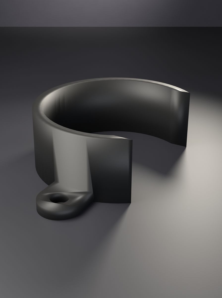 Boru Kelepçesi 38 mm (M4 Vida ile Sabitlenen)
