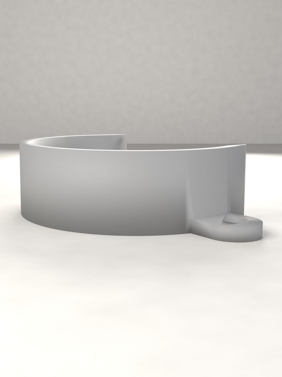 Boru Kelepçesi 40 mm (M3 Vida ile Sabitlenen)