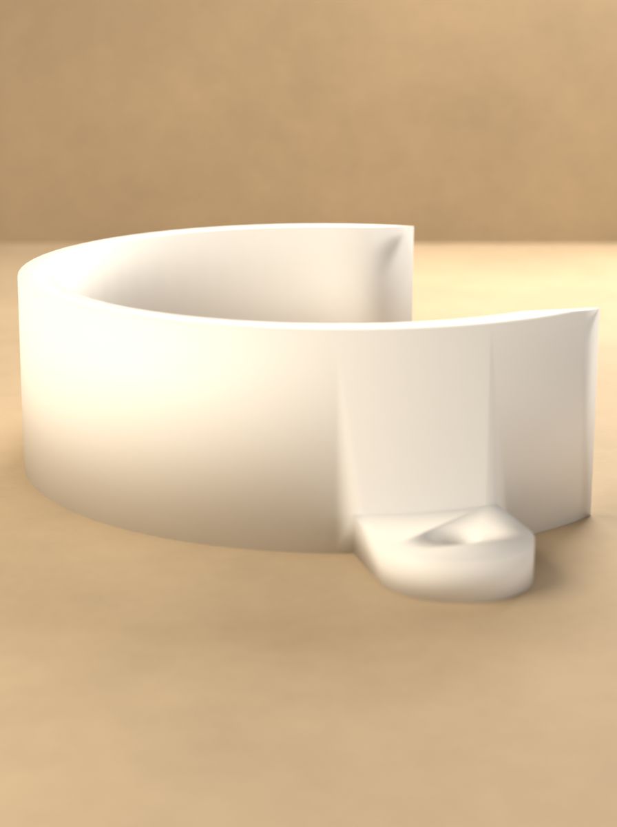 Boru Kelepçesi 40 mm (M3 Vida ile Sabitlenen) görsel 3
