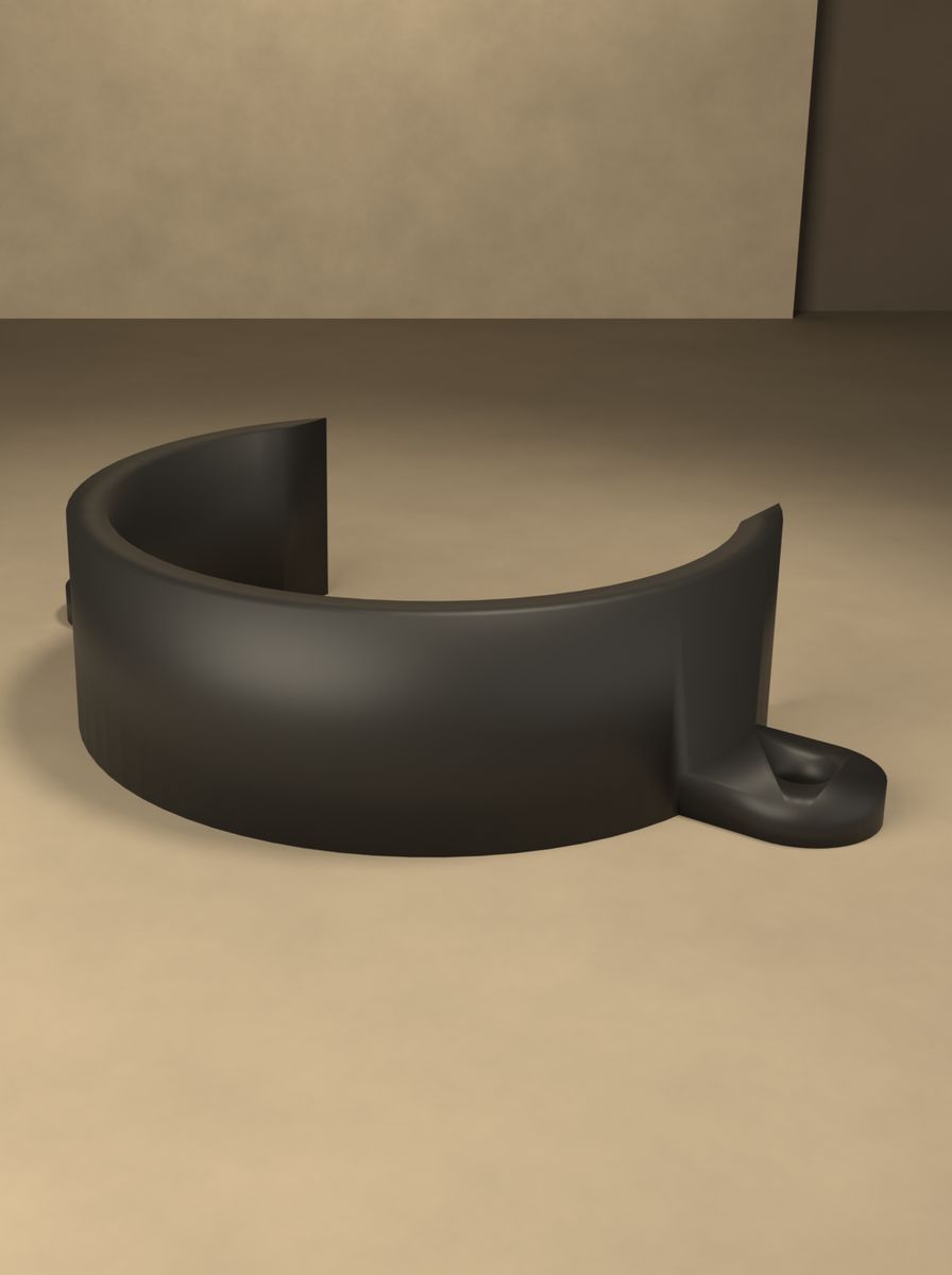 Boru Kelepçesi 40 mm (M3 Vida ile Sabitlenen) görsel 4