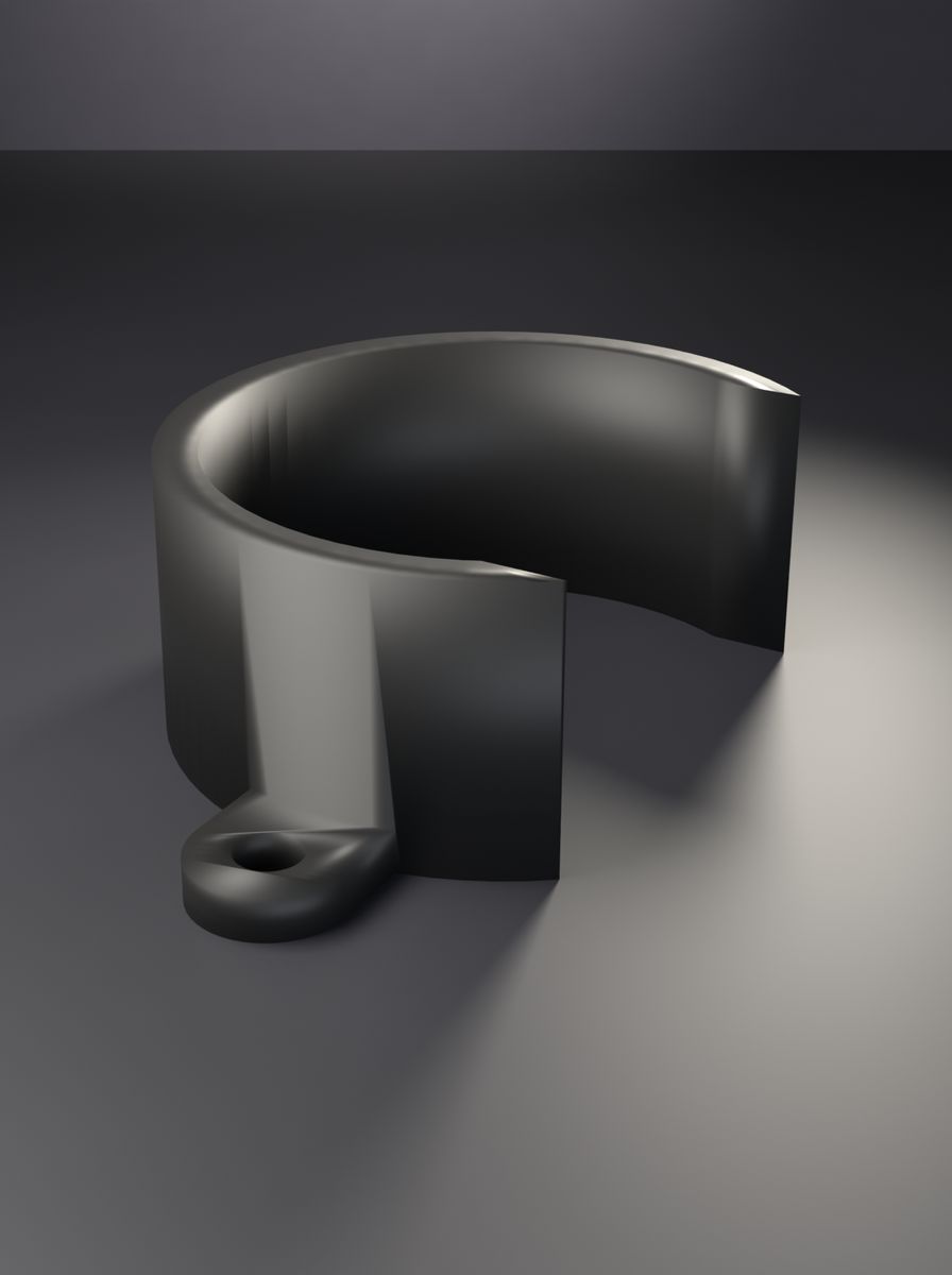 Boru Kelepçesi 40 mm (M4 Vida ile Sabitlenen)