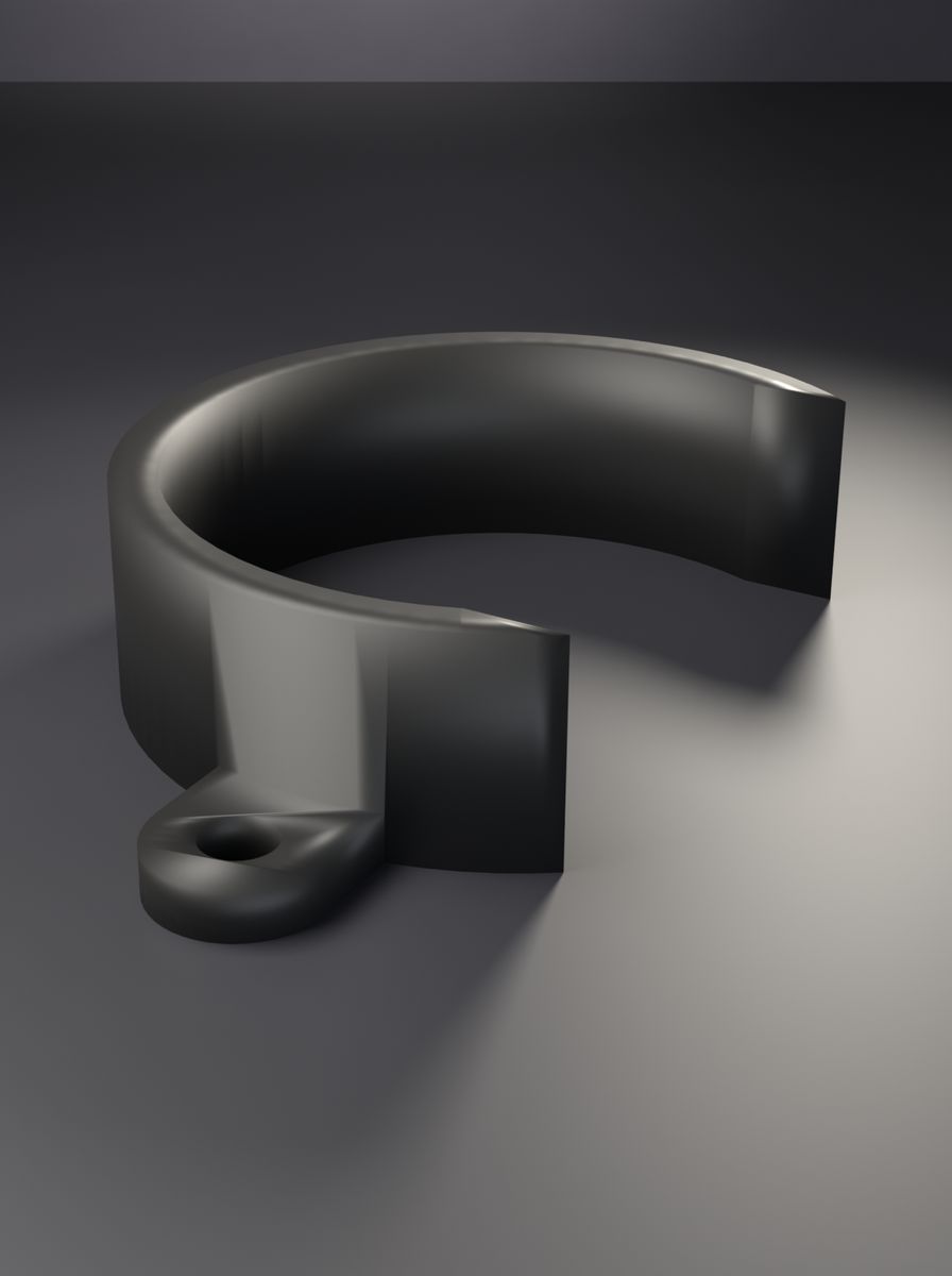 Boru Kelepçesi 42 mm (M4 Vida ile Sabitlenen)