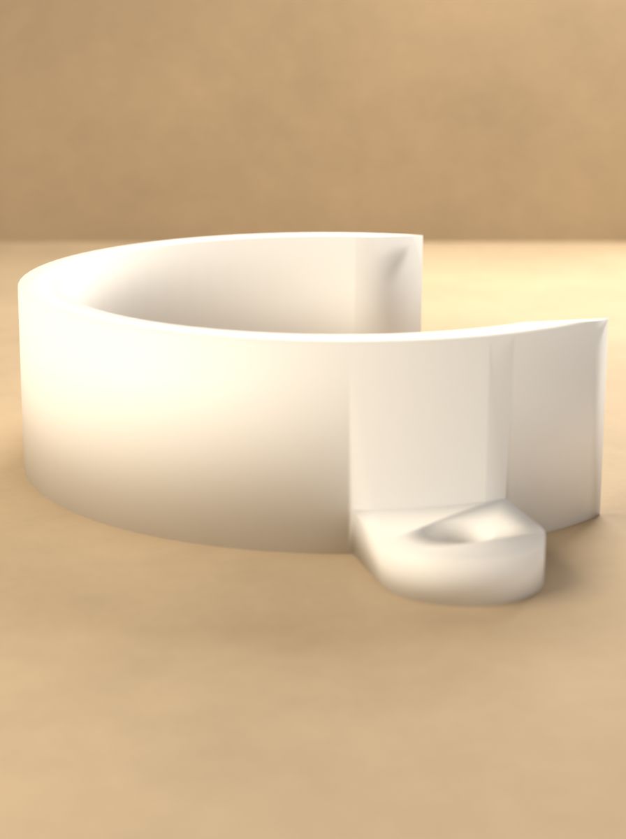 Boru Kelepçesi 42 mm (M4 Vida ile Sabitlenen) görsel 3