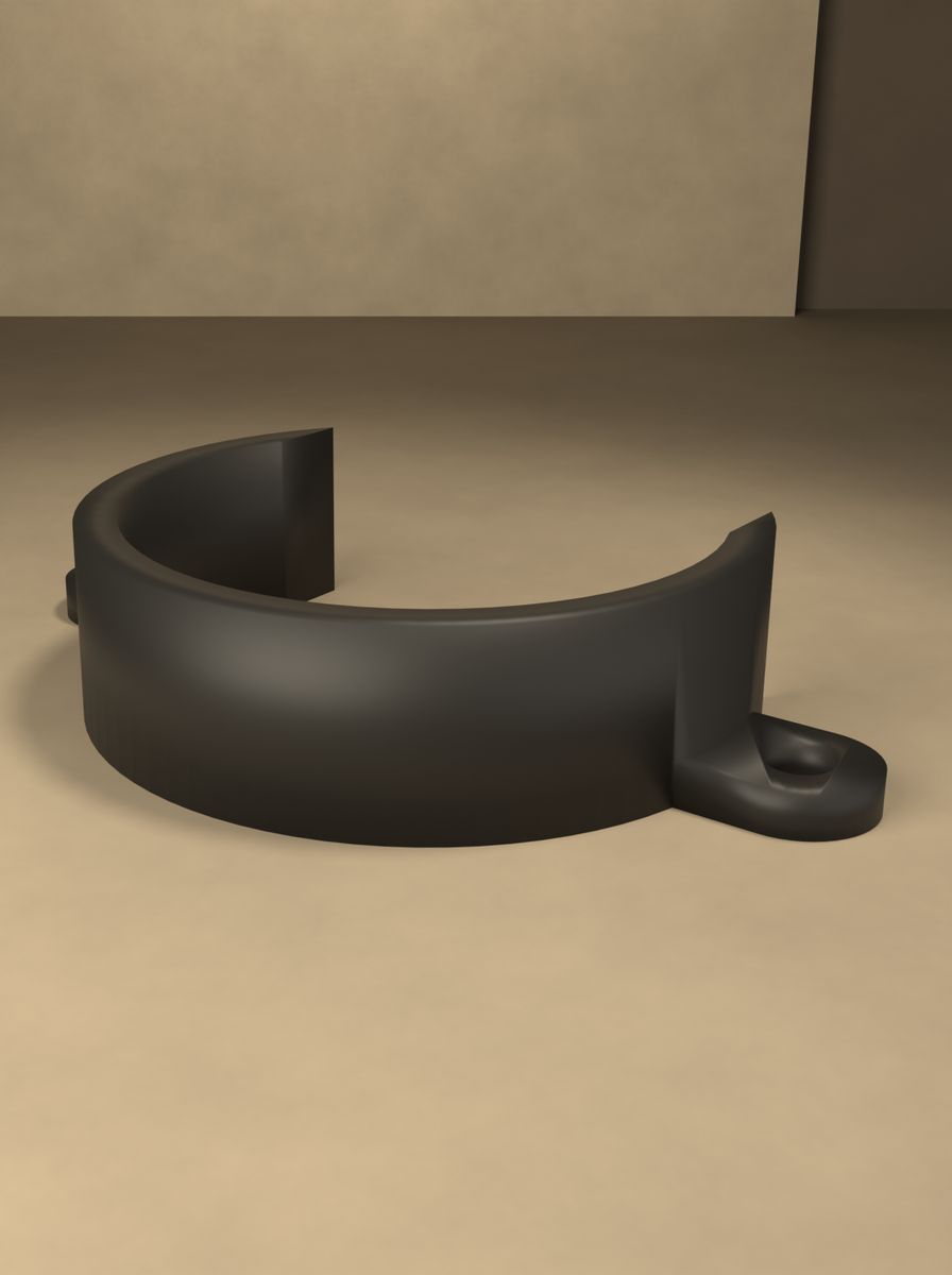 Boru Kelepçesi 42 mm (M4 Vida ile Sabitlenen) görsel 4