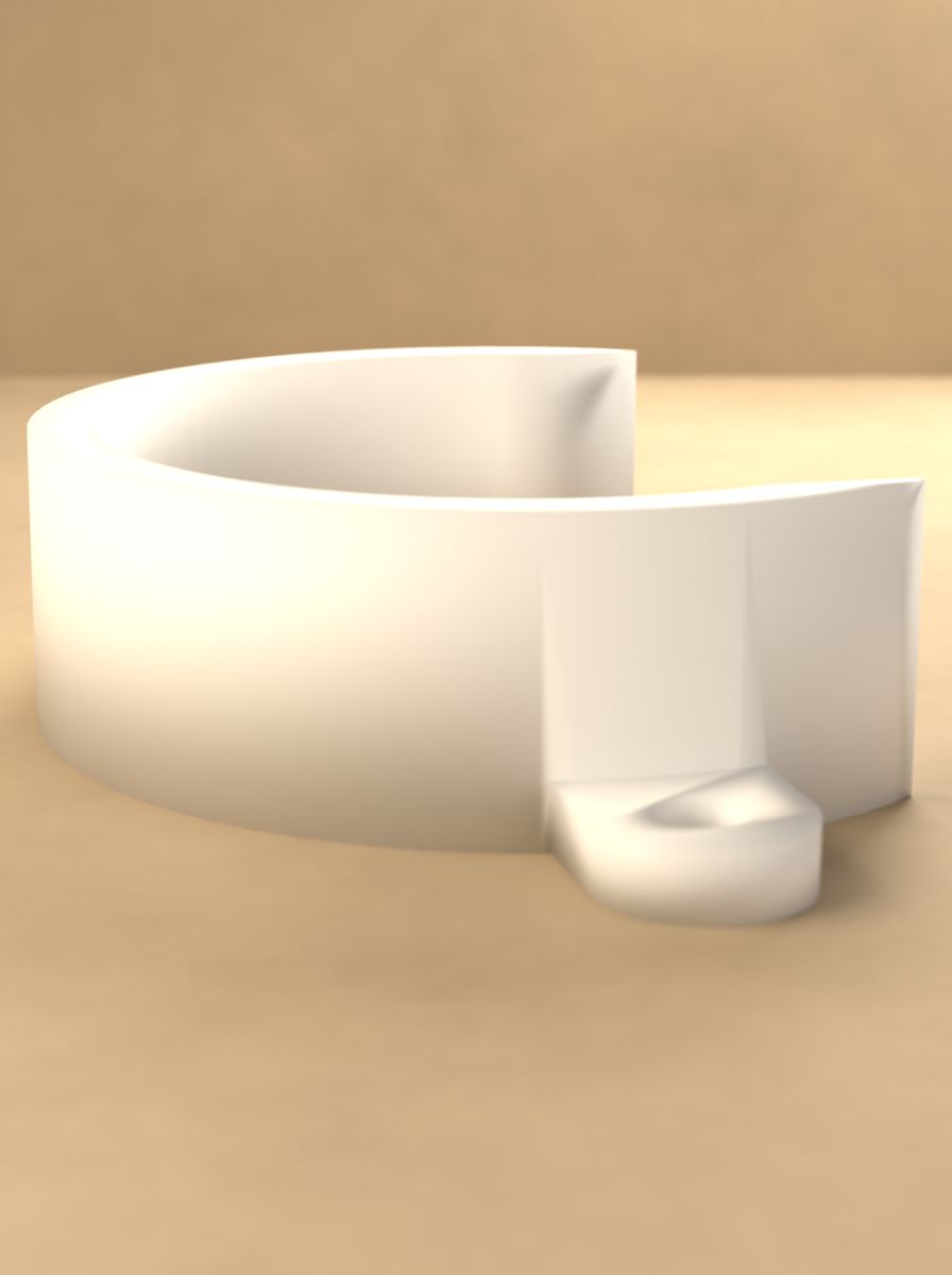 Boru Kelepçesi 45 mm (M4 Vida ile Sabitlenen) görsel 3