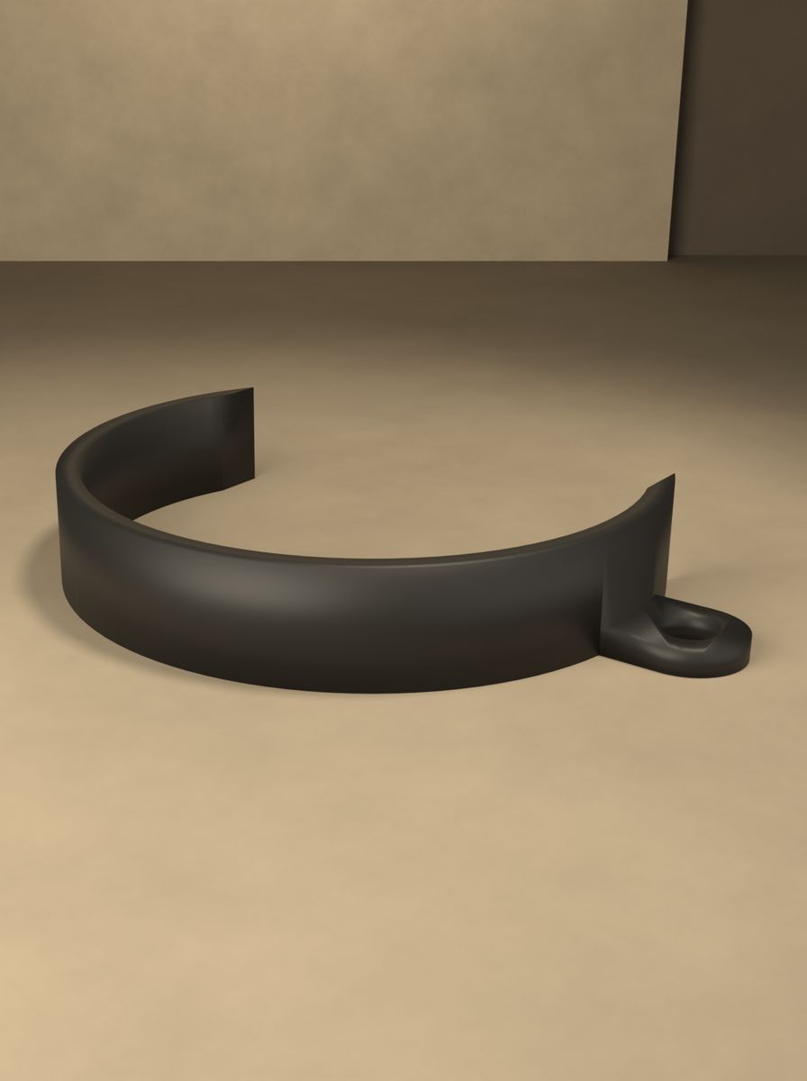 Boru Kelepçesi 60 mm (M5 Vida ile Sabitlenen) görsel 4