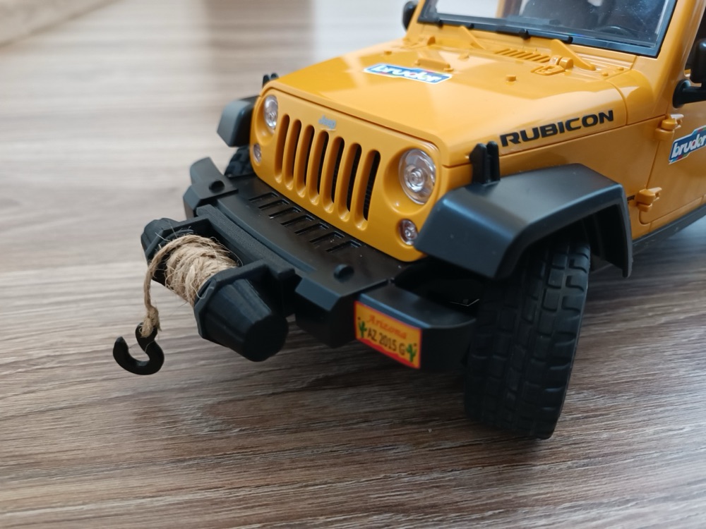 Bruder Jeep/Land Rover Vinç görsel 2