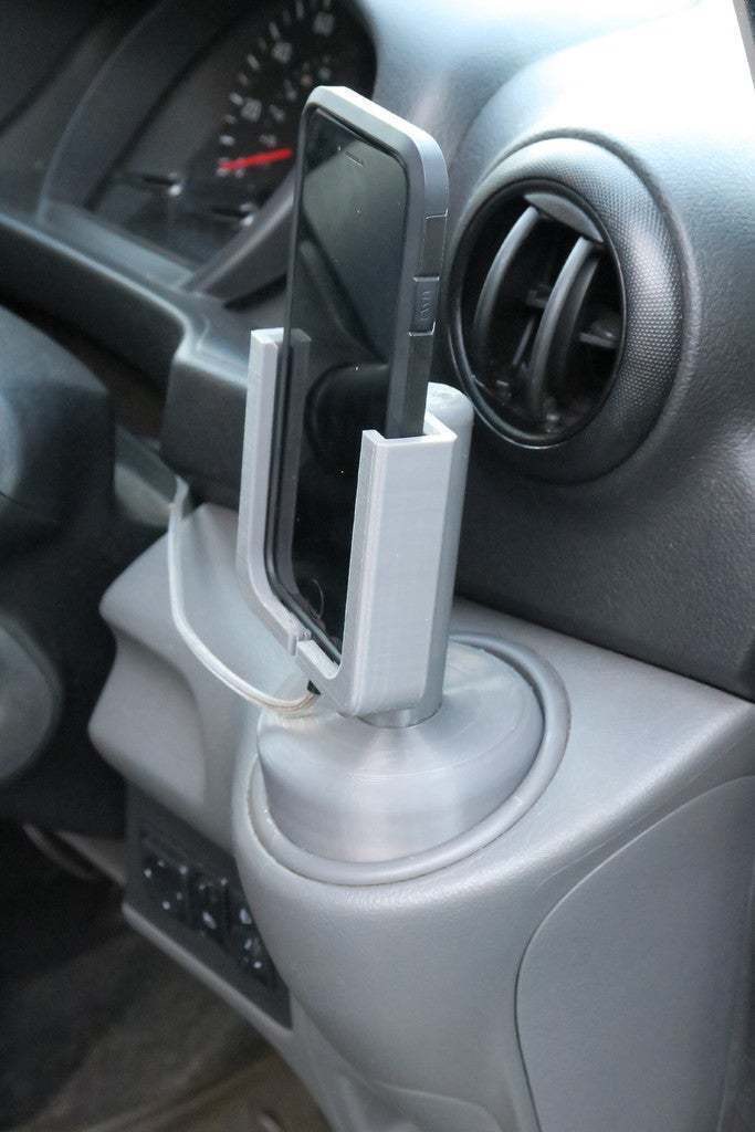Nissan NV200 Bardaklık Yuvası Telefon Tutucusu (İki Parçalı)