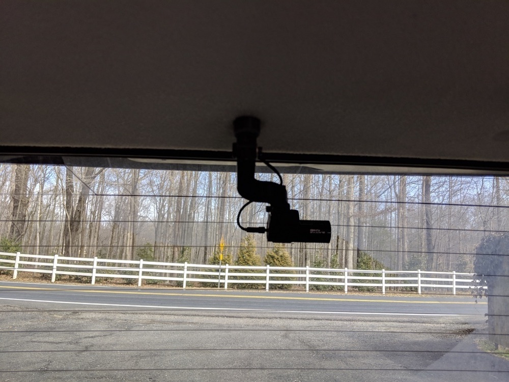 Toyota 4Runner (4. ve 5. Nesil) Arka Dashcam Montaj Aparatı görsel 2