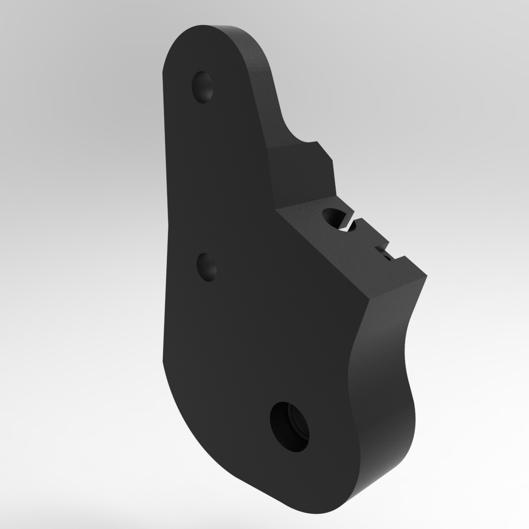 Alfa Romeo 159 Kaput İç Açma Kolu (Kablo+Kol Komple) (Cults3D) görsel 2