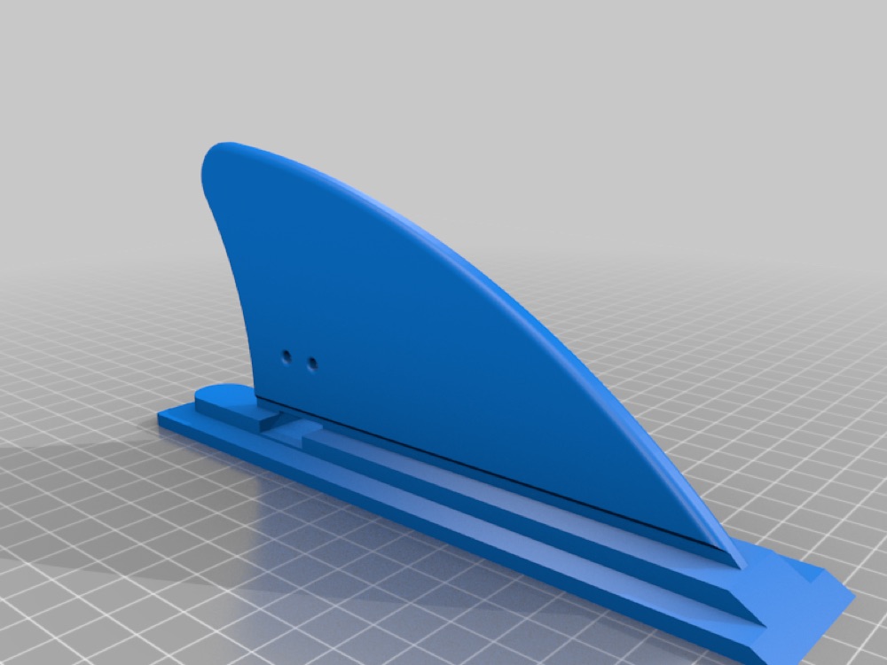 Aqua Marina Kayak/SUP Icin Yedek Salma (Fin) görsel 2