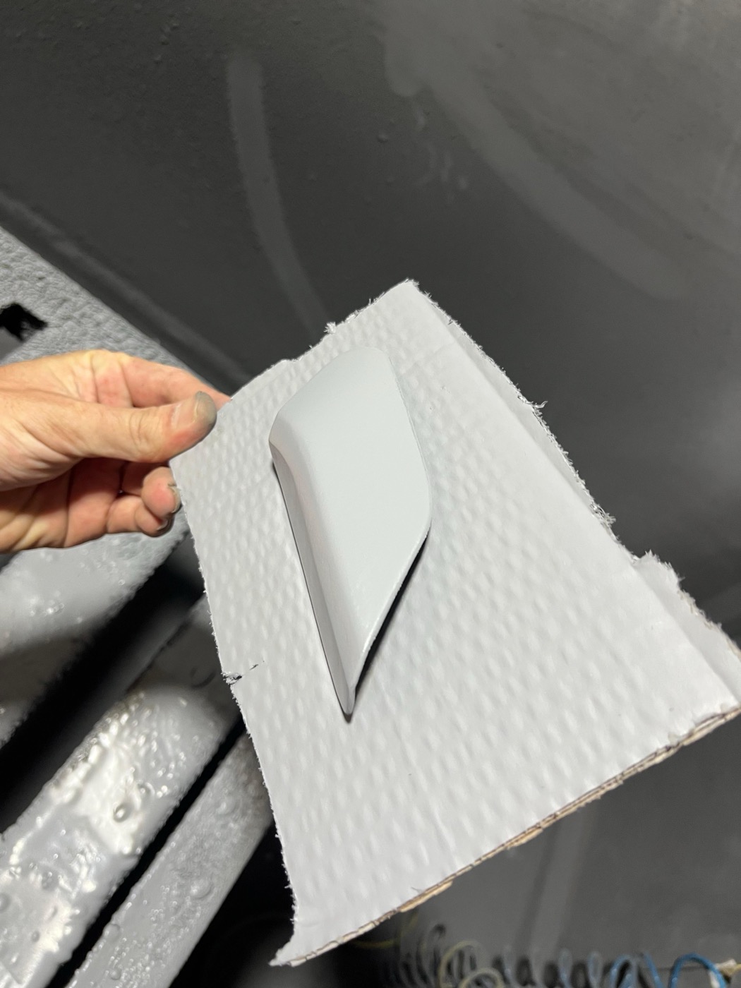Audi A7 / RS7 Tampon Far Yıkama Kapağı görsel 2