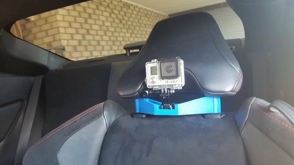 Subaru BRZ / Toyota GT86 Koltuk Başlığı Aksiyon Kamera Tutucusu