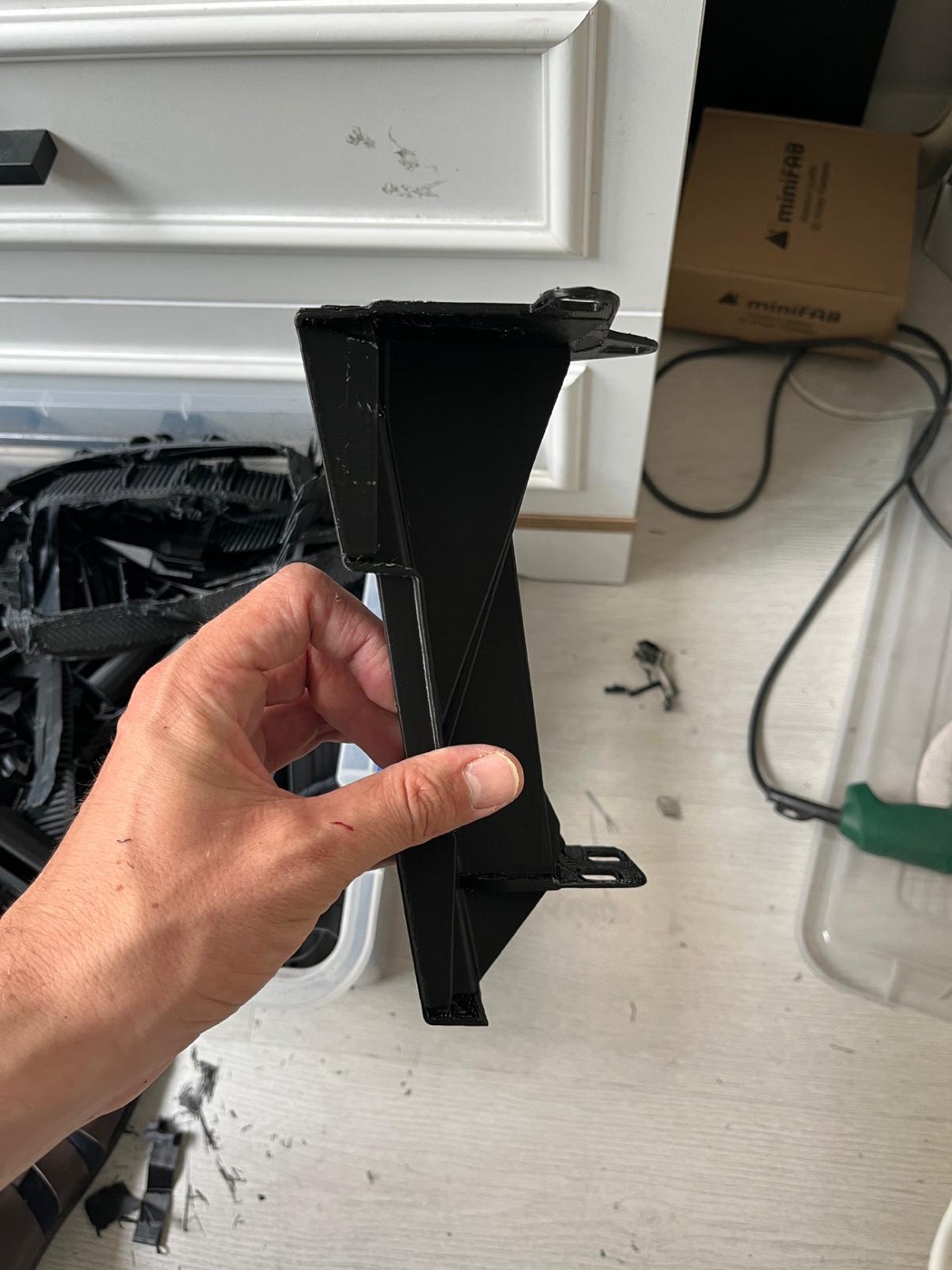 Citroen C6 Tampon Far Bağlantı Braketi görsel 2