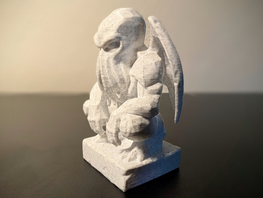 Cthulhu İdolü Heykeli — Antik Taş Kalıntı Görünümlü Figür (6-25 cm Boyut Seçenekli) görsel 2