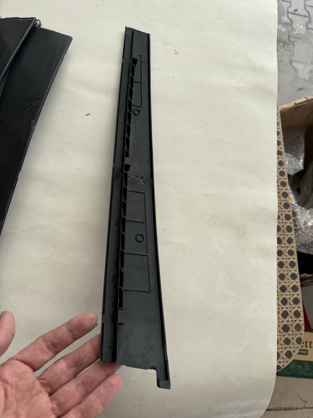 Daewoo Lanos Arka Kapı Direği (Sütun) Kapağı görsel 6