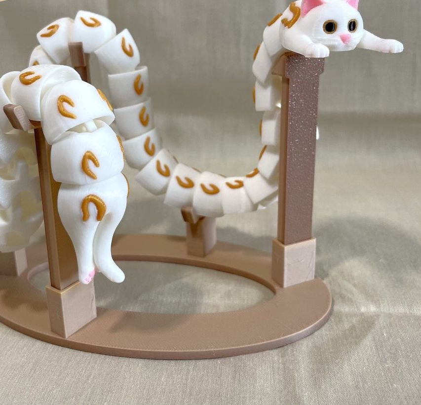 Eklemli Uzun Gövdeli Kadim Kedi (6-25 cm Boyut Seçenekli) görsel 3
