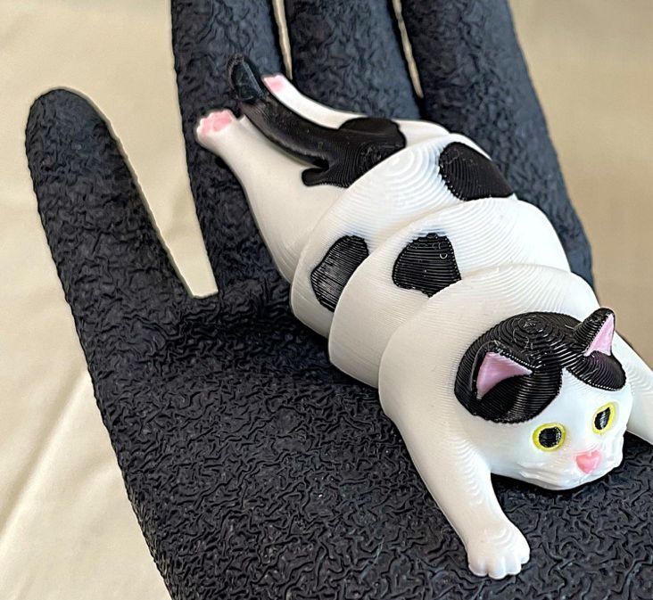 Eklemli Tombul Kedi (6-25 cm Boyut Seçenekli)