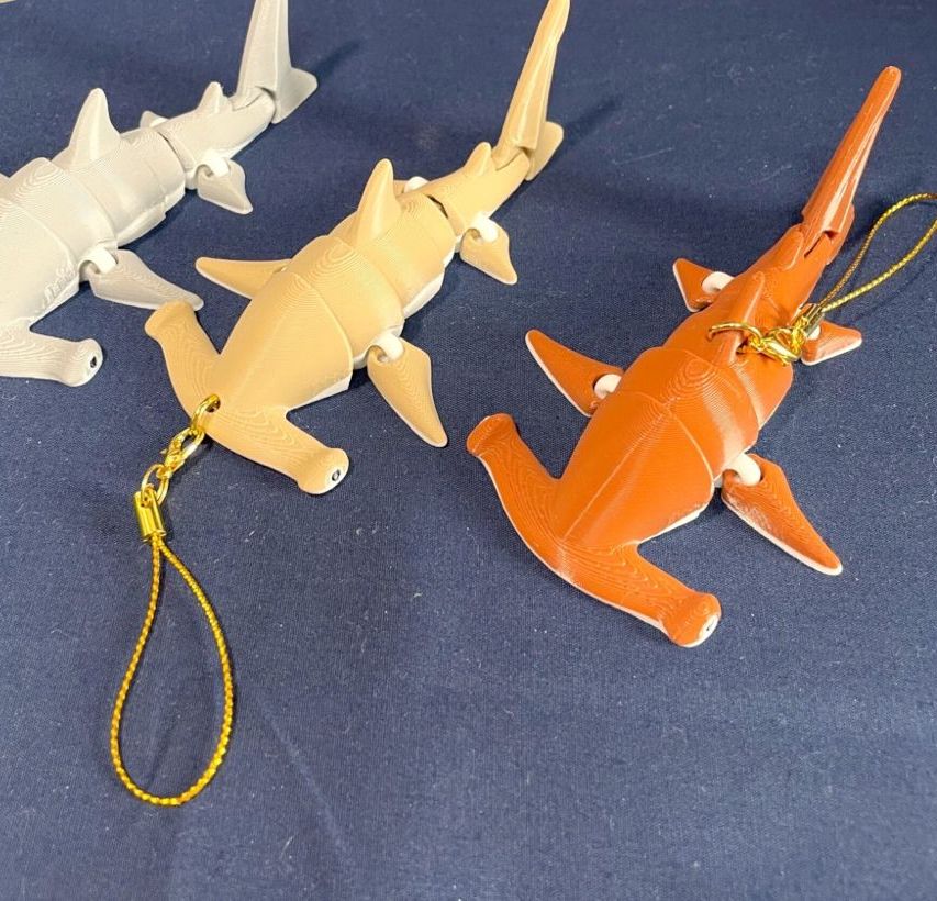 Eklemli Çekiç Köpekbalığı Yeni Tip (6-25 cm Boyut Seçenekli) görsel 2