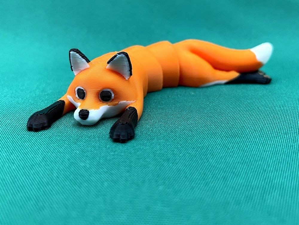Eklemli Tilki Masa Oyuncağı (6-25 cm Boyut Seçenekli)