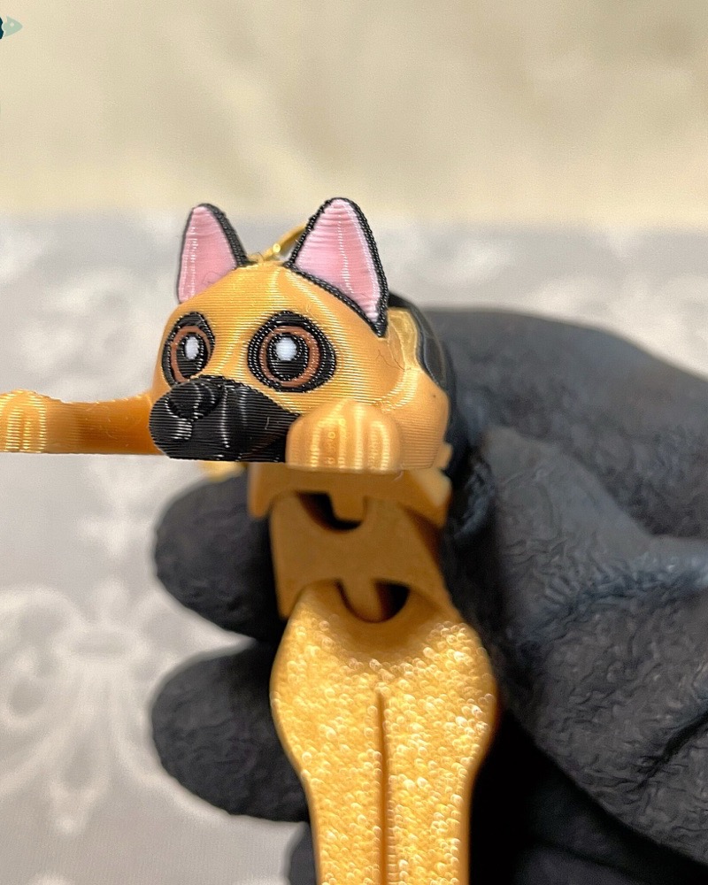 Eklemli Alman Çoban Köpeği (6-25 cm Boyut Seçenekli) görsel 2