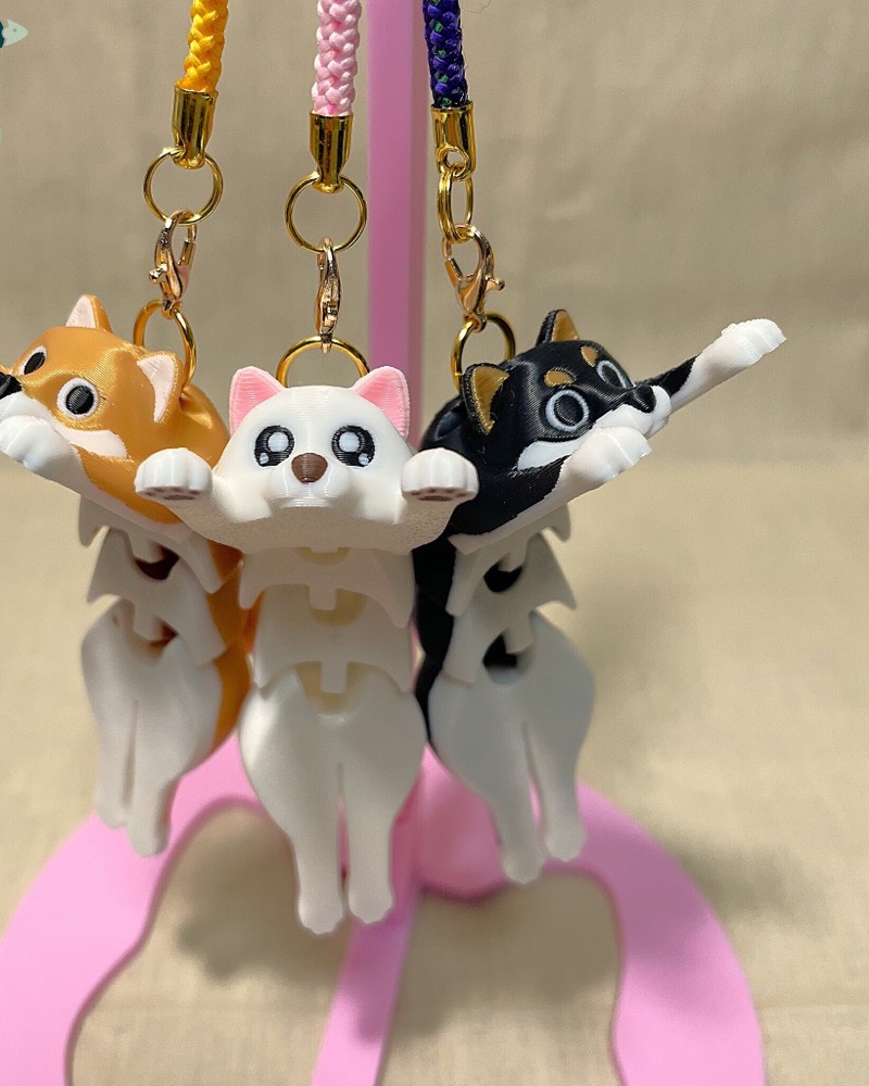 Eklemli Shiba Inu Köpeği (6-25 cm Boyut Seçenekli) görsel 2