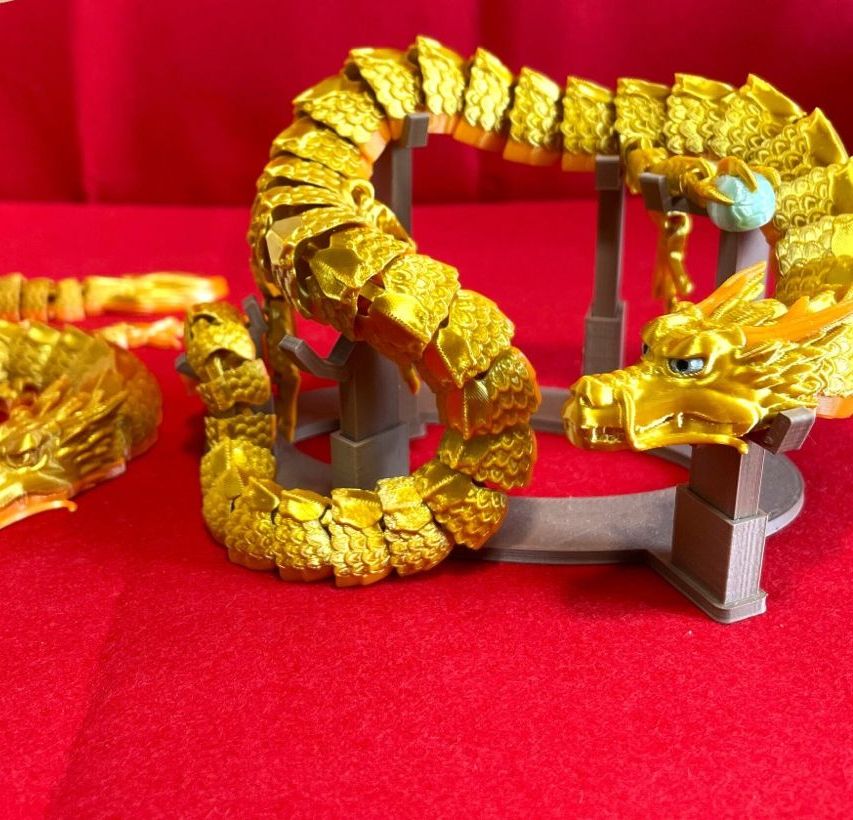 Eklemli Japon Ejderhası (6-25 cm Boyut Seçenekli)