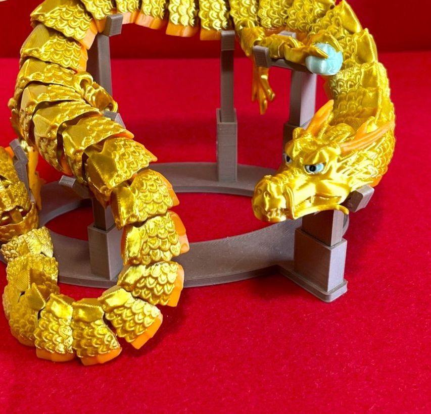 Eklemli Japon Ejderhası (6-25 cm Boyut Seçenekli) görsel 3
