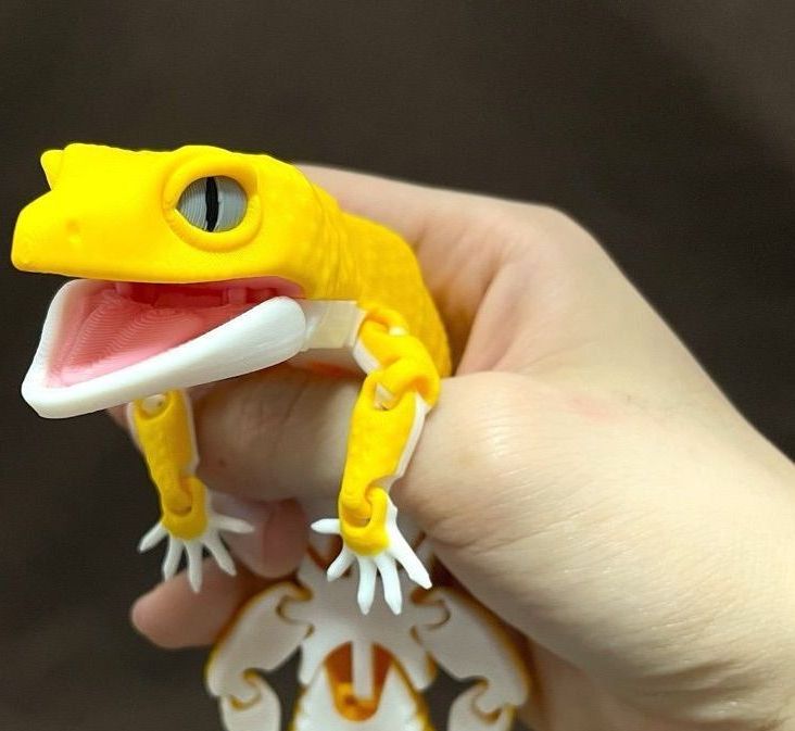 Eklemli Leopar Gekosu (6-25 cm Boyut Seçenekli) görsel 2