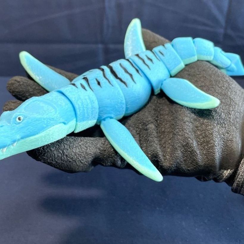 Eklemli Liopleurodon (6-25 cm Boyut Seçenekli)