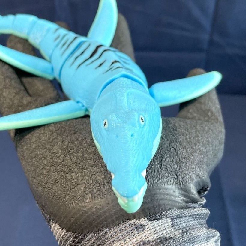 Eklemli Liopleurodon (6-25 cm Boyut Seçenekli) görsel 2