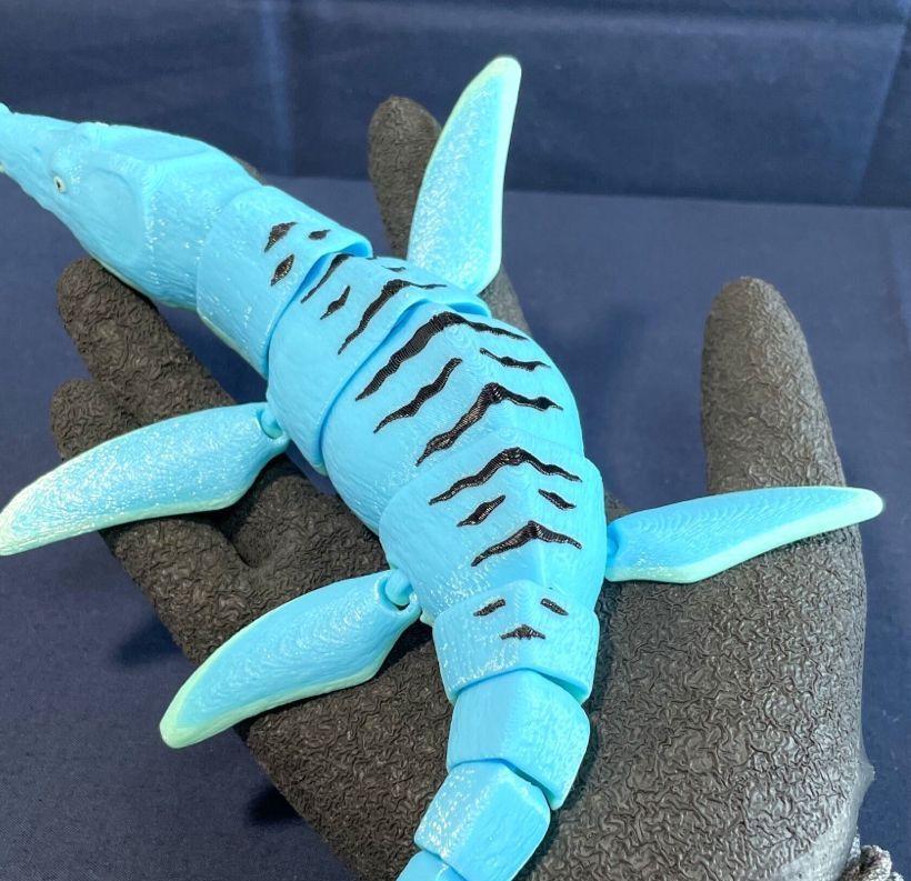 Eklemli Liopleurodon (6-25 cm Boyut Seçenekli) görsel 3