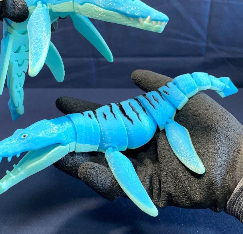 Eklemli Liopleurodon Seti (6-25 cm Boyut Seçenekli)