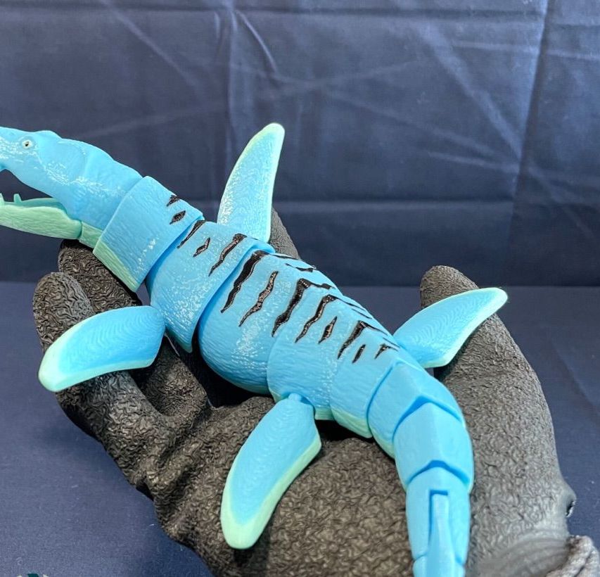 Eklemli Liopleurodon Seti (6-25 cm Boyut Seçenekli) görsel 3