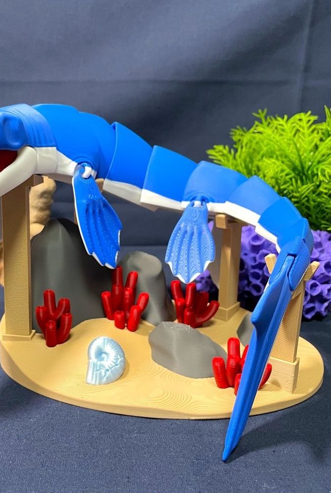 Eklemli Mosasaurus (6-25 cm Boyut Seçenekli) görsel 2