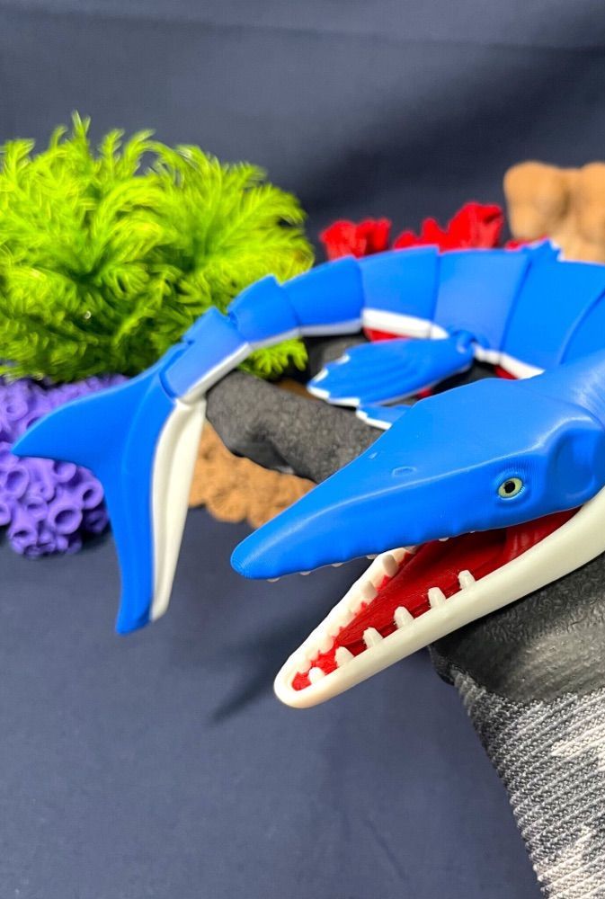 Eklemli Mosasaurus (6-25 cm Boyut Seçenekli) görsel 3