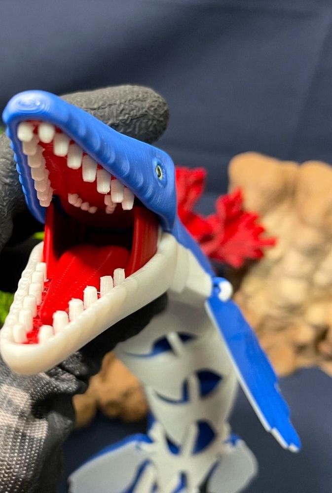 Eklemli Mosasaurus (6-25 cm Boyut Seçenekli) görsel 4