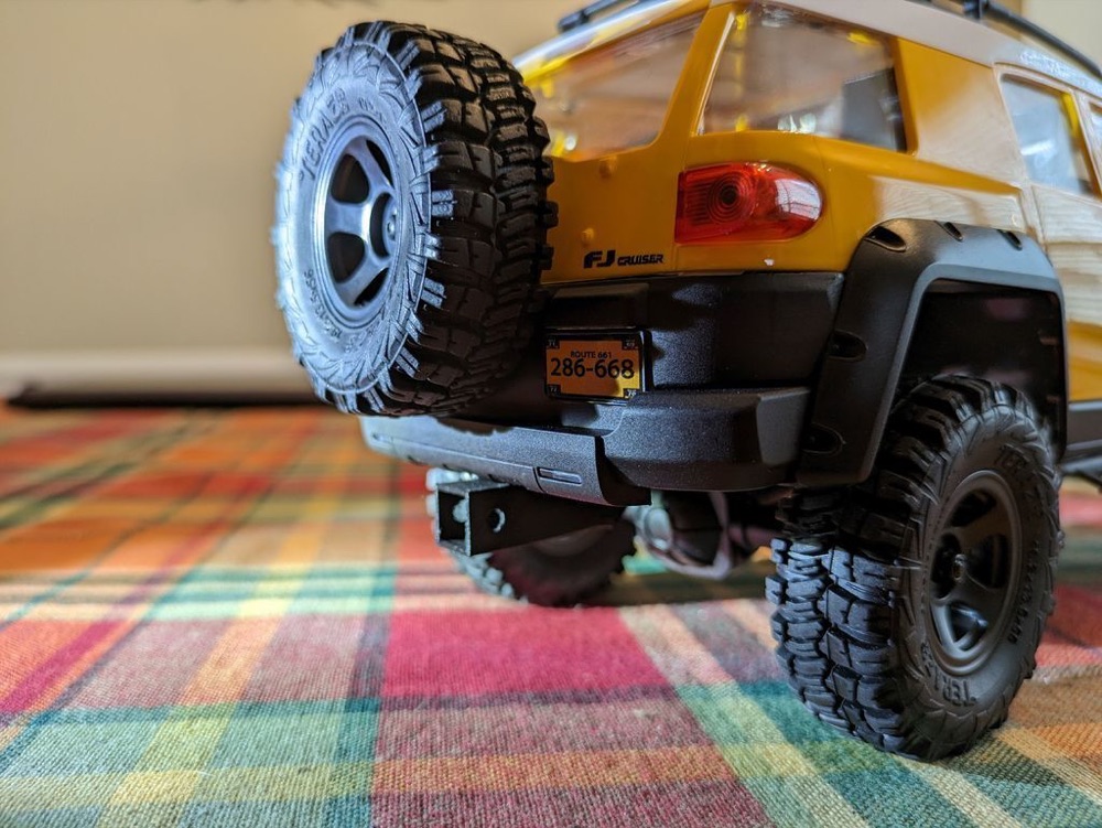 Toyota FJ Cruiser Çeki Demiri Adaptör Parçası görsel 4