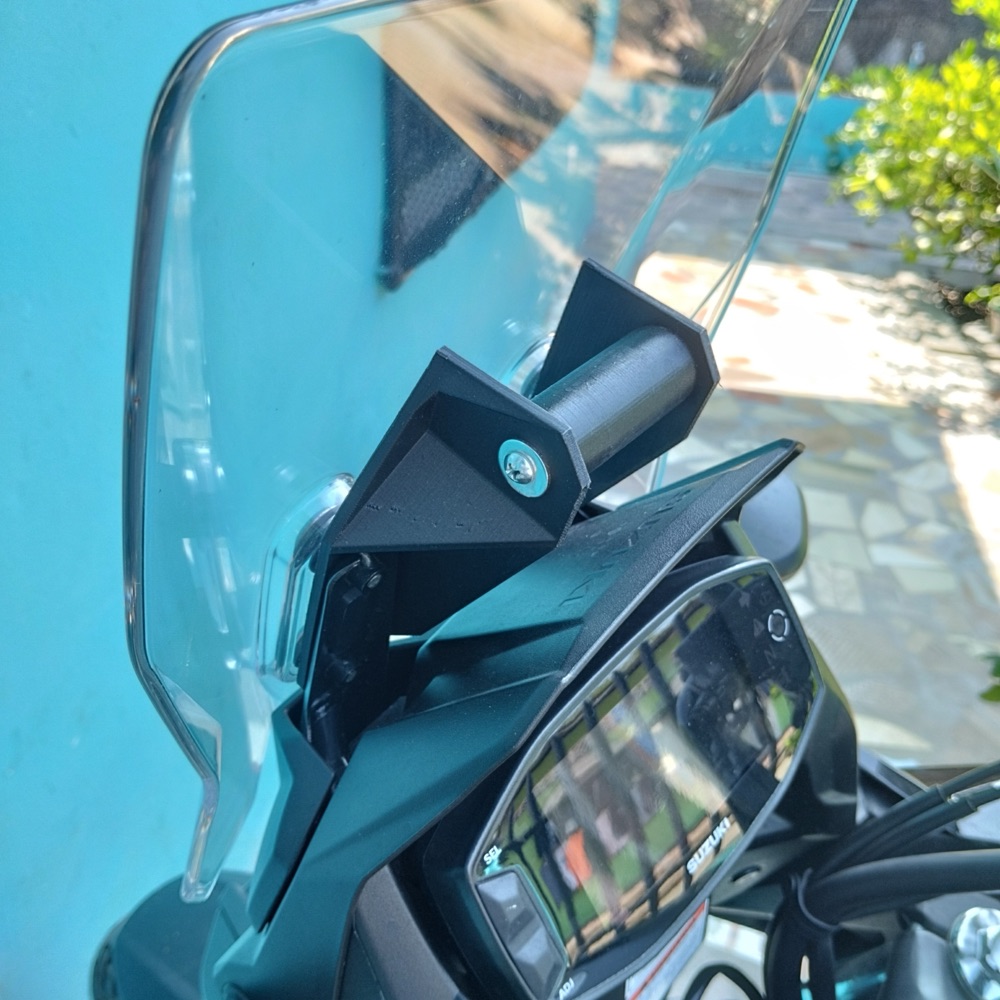 Suzuki V-Strom 250SX GPS / Aksiyon Kamera Tutucusu görsel 2