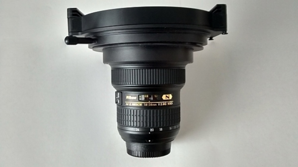 Nikon AF-S 14-24 mm Objektif için Lee SW150 Filtre Tutucu Baffle Halkası görsel 2