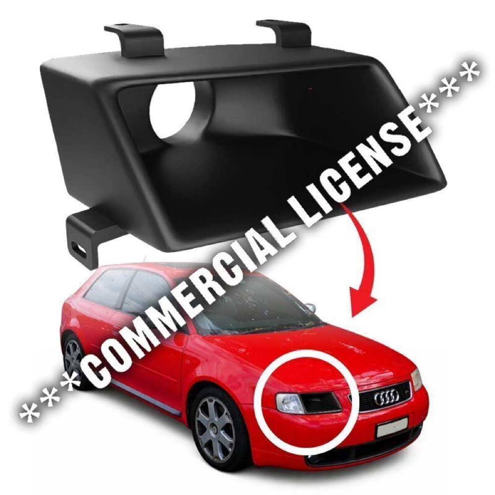 Audi A3/S3 8L Far İçi Soğuk Hava Kanalı