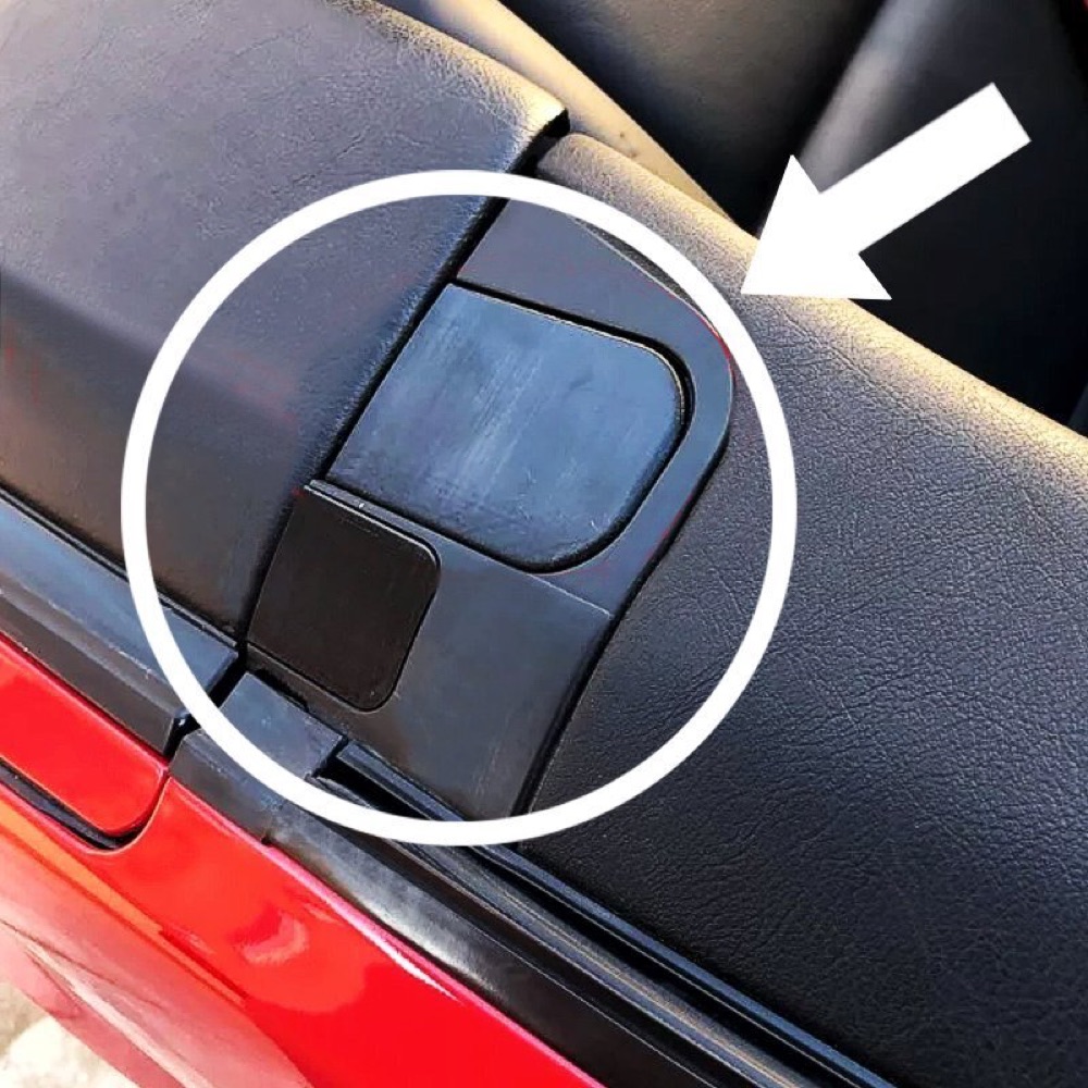BMW E36 Cabrio Arka Panel Çubuk Kapağı Seti