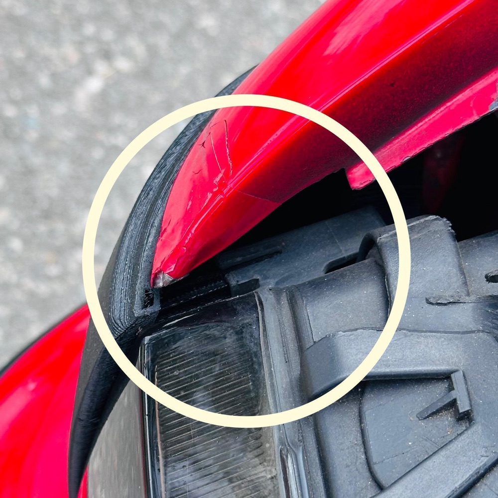 BMW E36 Sinyal Farına Entegre Ön Hava Kanalı (Sağ/Sol) görsel 2