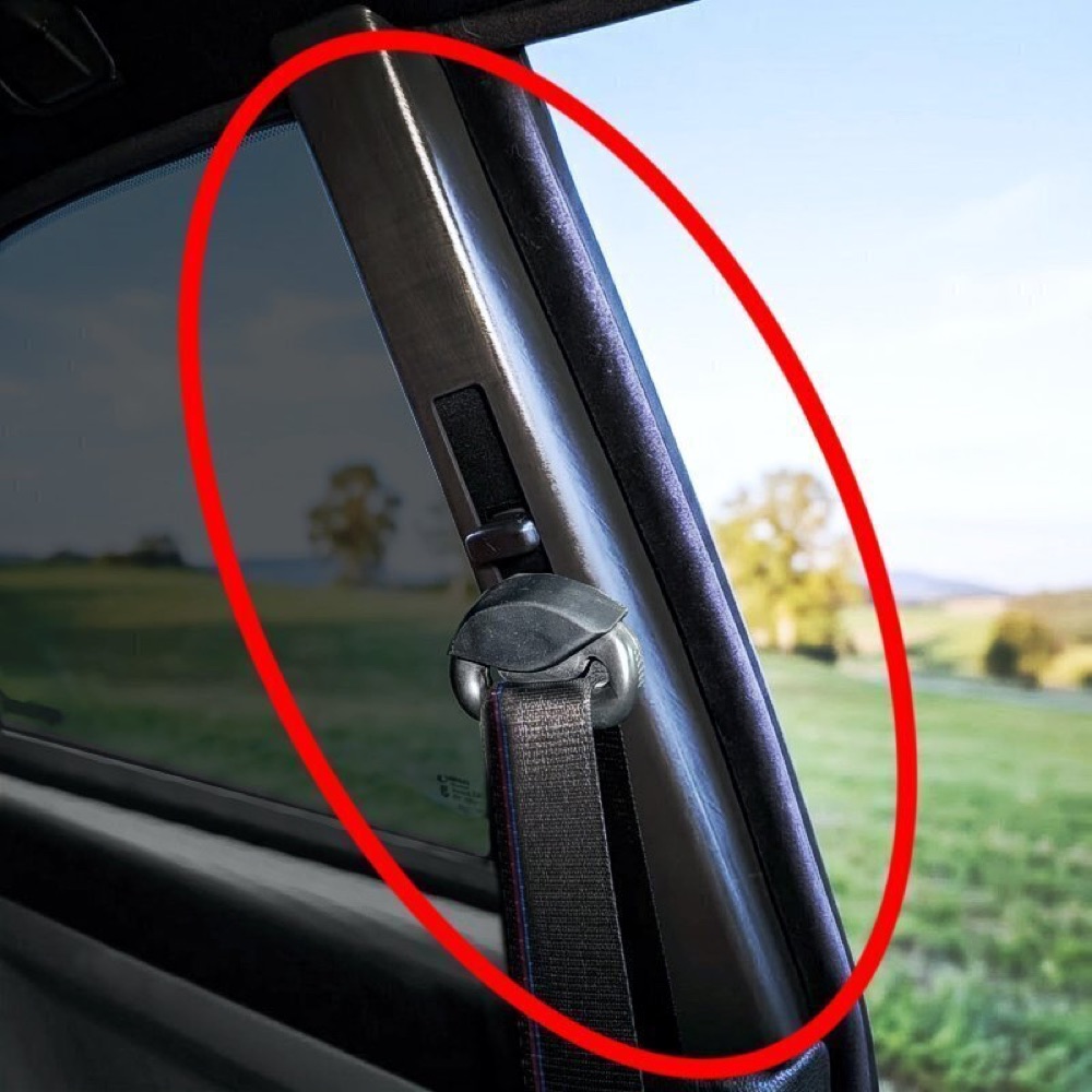 BMW E36 Coupe/Cabrio B Sütunu İç Trim Kaplaması görsel 2