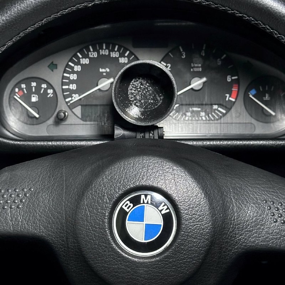 BMW E36 Direksiyon Kolonu Tek Gösterge Braketi (52/62mm) görsel 4
