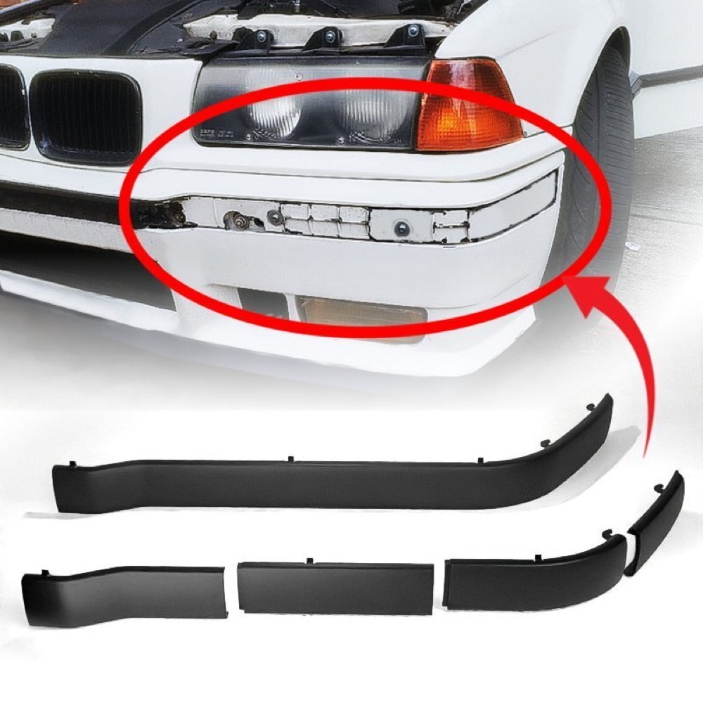 BMW E36 M Technik Ön Tampon Sol Moldür görsel 2