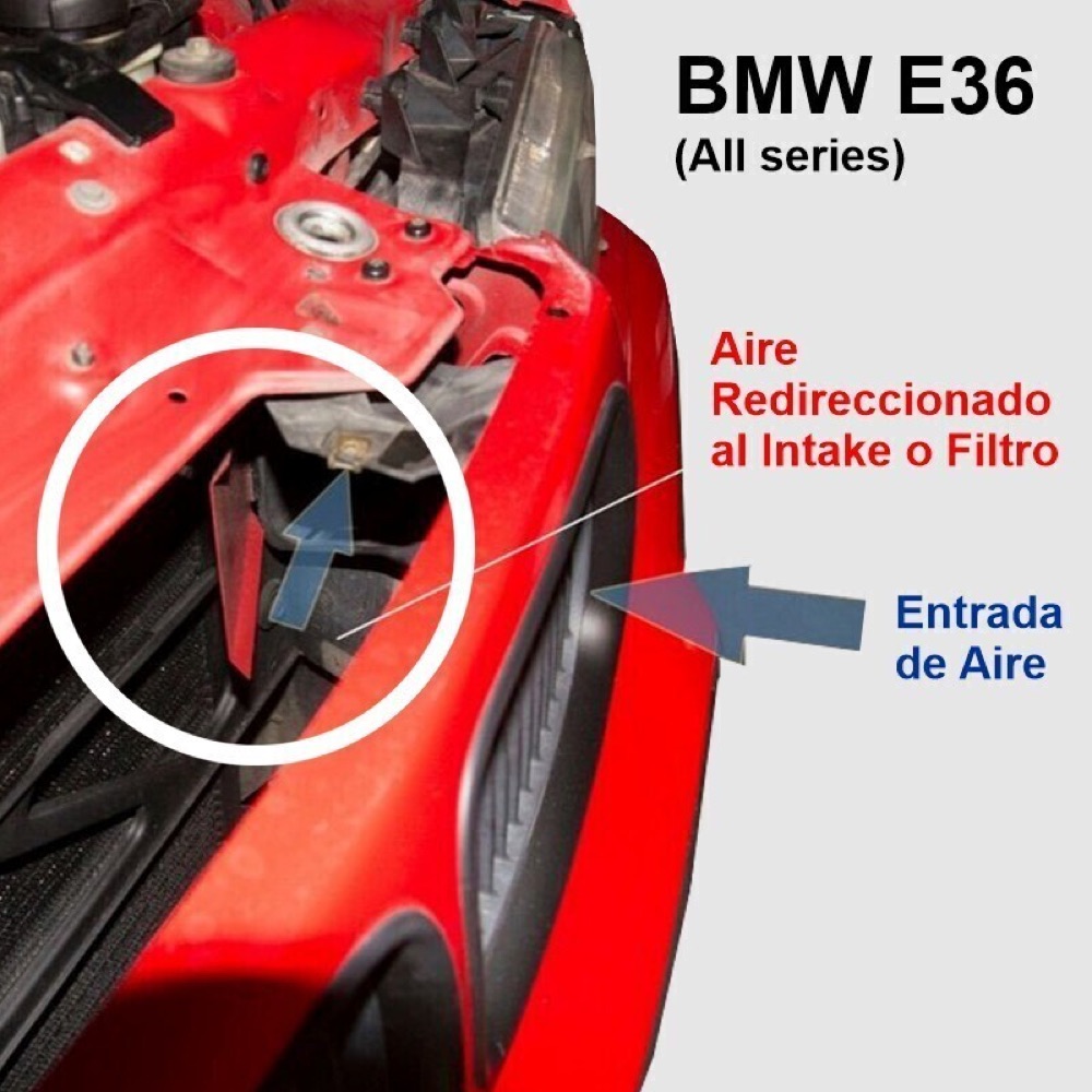 BMW E36 RAM Hava Girişi Kanalı görsel 2