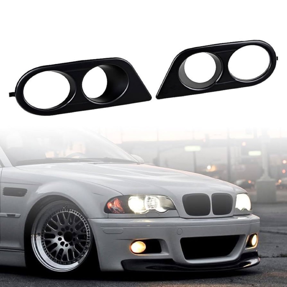 BMW E46 M3 Sis Farı Kapağı + Hava Kanalı Seti (Sağ/Sol) görsel 3