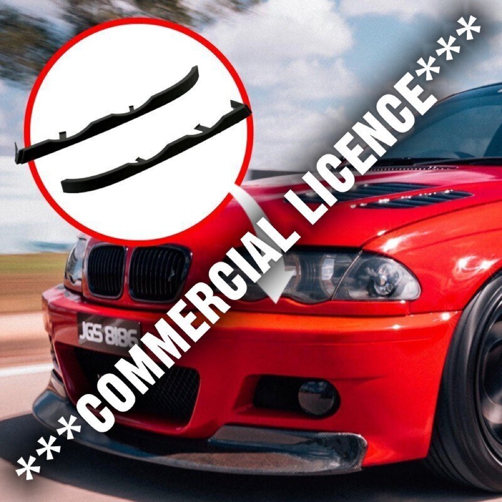 BMW E46 Far Altı Trim Parçası (Sağ/Sol)