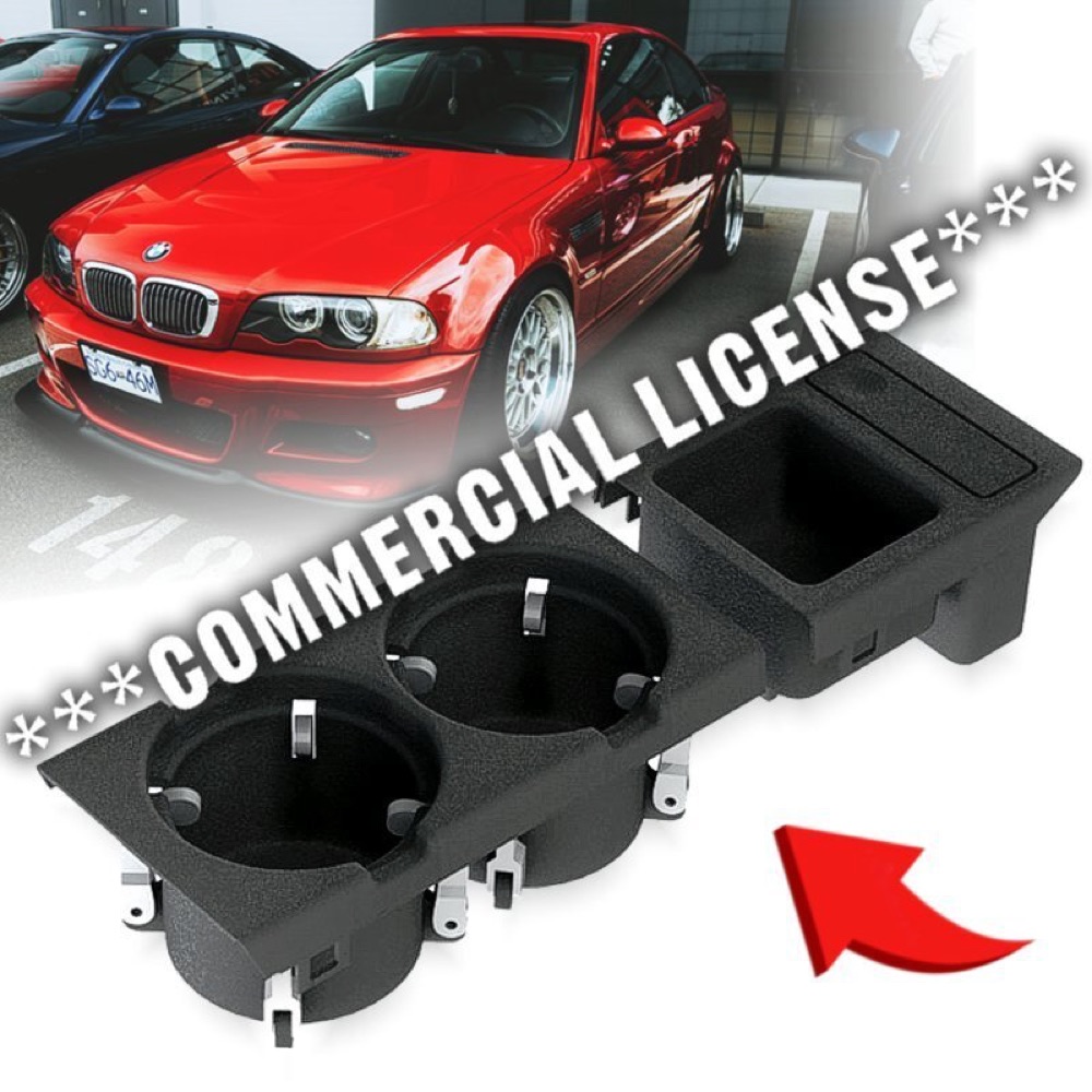BMW E46 Bardaklık